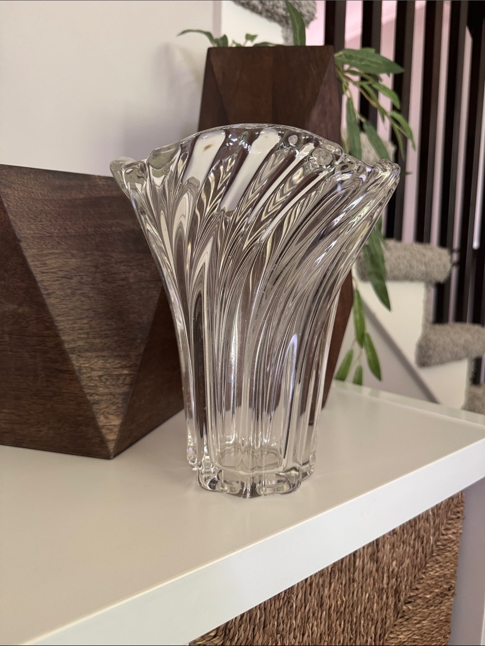 Mikasa Belle Crystal Vase